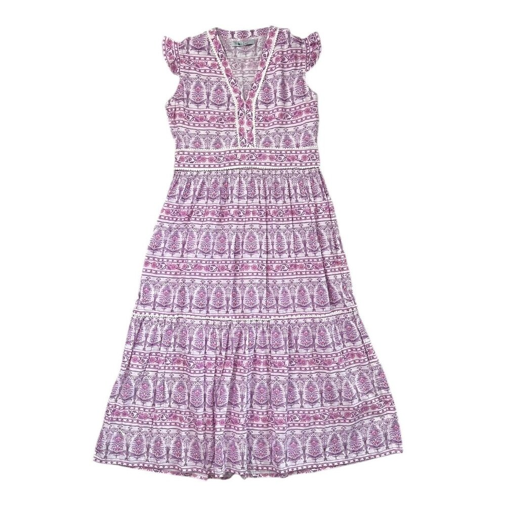 Chic Pink Midi Dress